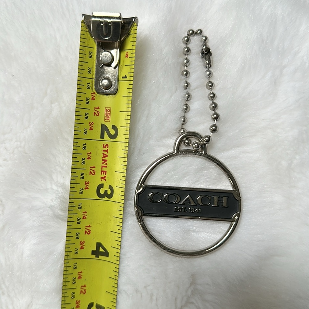Coach Hang tag/Key fob replacement❤️pre-owned - Picture 3 of 3